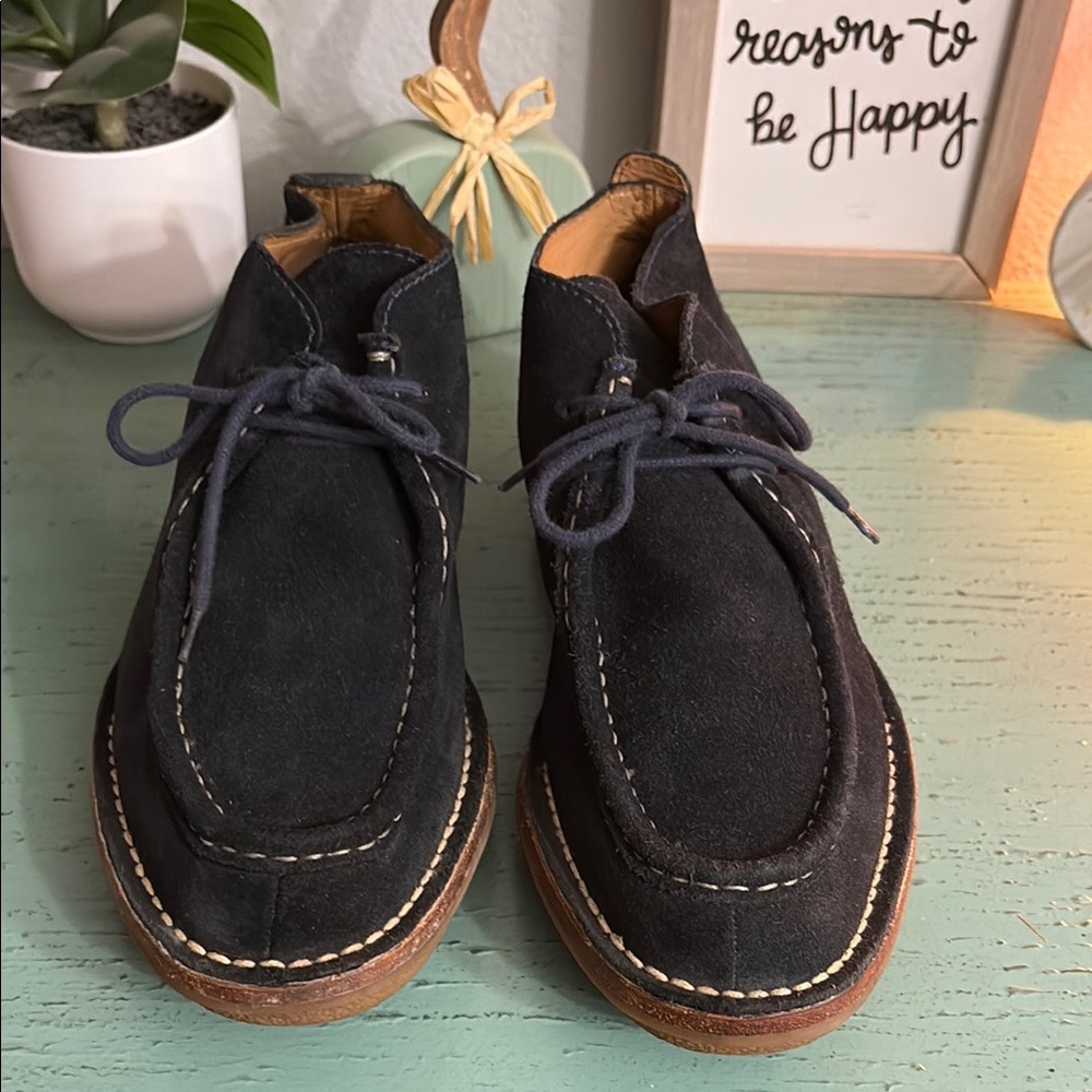 Cole Haan Men's dark blue Suede Shoes